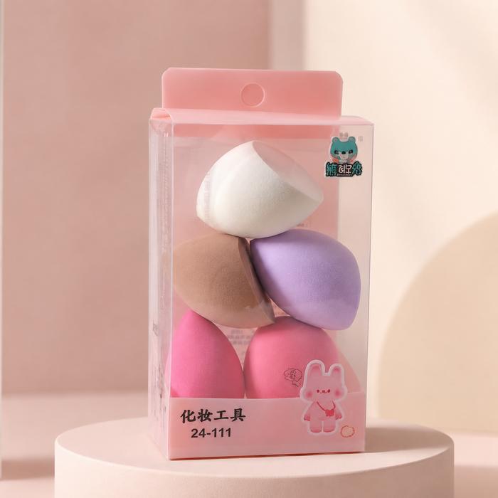 Makeup Sponge Set 5pcs - Beauty Blender Beragam Bentuk untuk Base Makeup