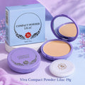 Viva Compact Powder Lilac 19g - Bedak Padat Wajah untuk Makeup Harian